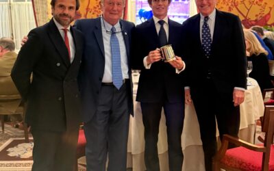 Borja Jiménez, distinguido con el Premio del Club Taurino de Londres